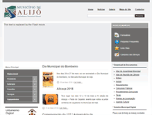 Tablet Screenshot of cm-alijo.pt